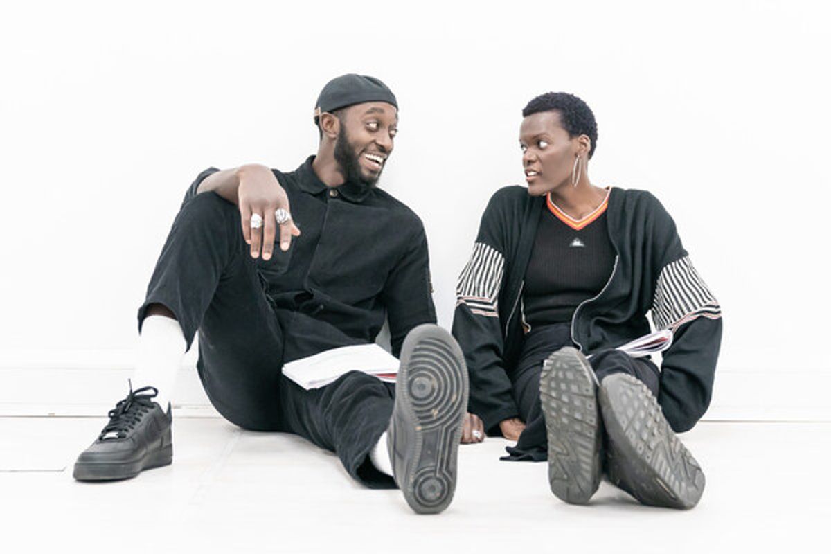 Sheila Atim and Ivanno Jeremiah at 