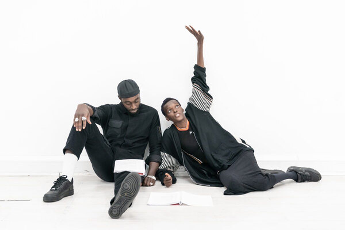 Sheila Atim and Ivanno Jeremiah at 