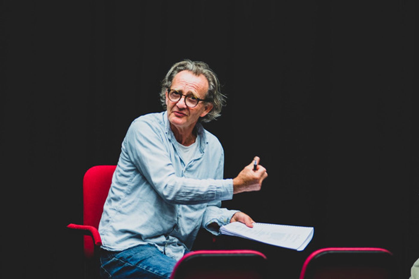 Photo Flash: In Rehearsal For A COLD SUPPER BEHIND HARRODS at Oxford Playhouse  Image