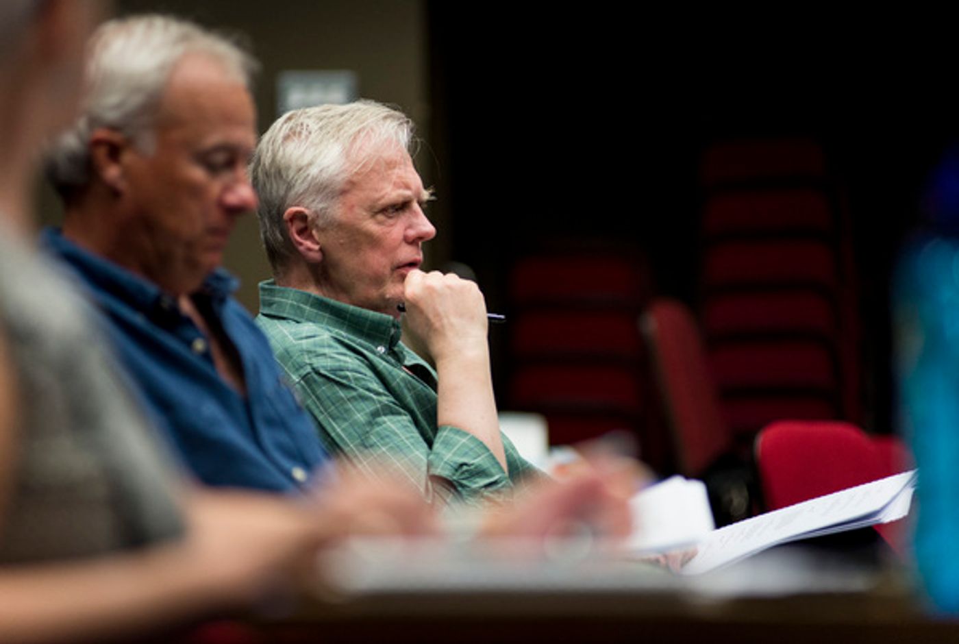 Photo Flash: In Rehearsal For A COLD SUPPER BEHIND HARRODS at Oxford Playhouse  Image