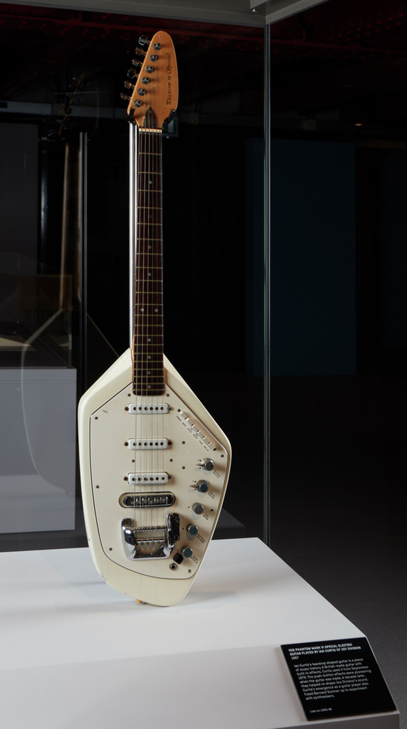 Photo Flash: Ian Curtis' Iconic Guitar Returns To Manchester For Exhibition  Image