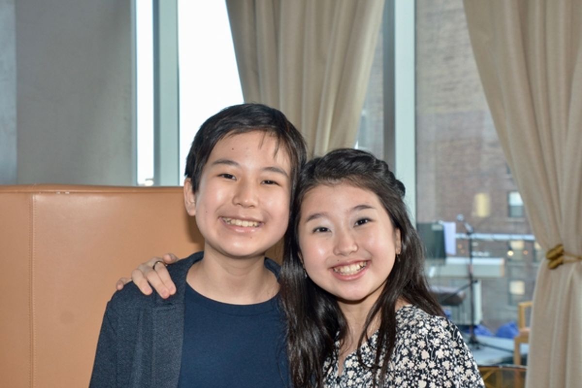 Kadyn Kuioka and Kylie Kuioka at 