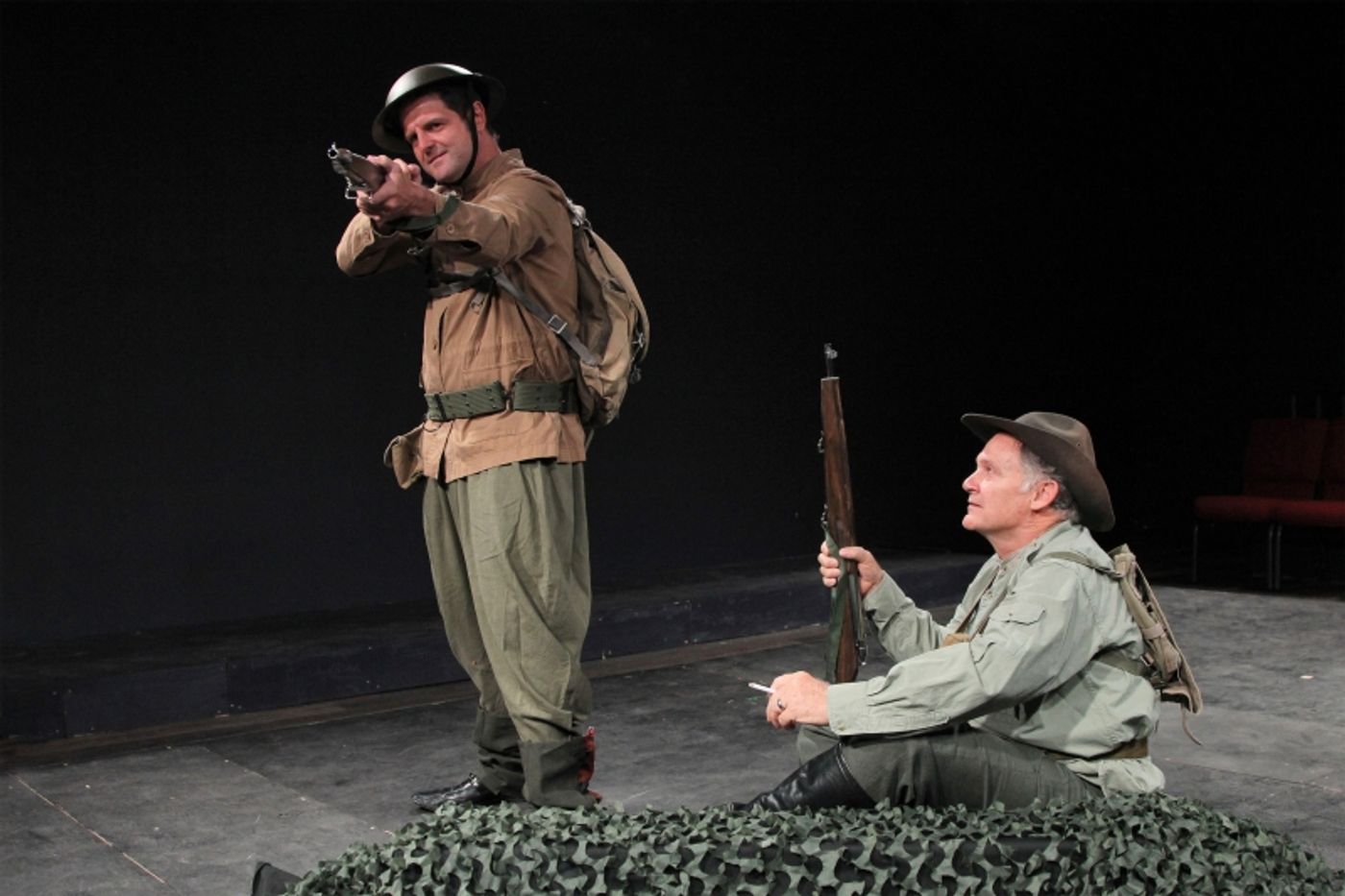 Review: A LIFE IN THE THEATRE PROVES ALTERNATELY CHEERFUL AND SENTIMENTAL at Live Theatre Workshop  Image