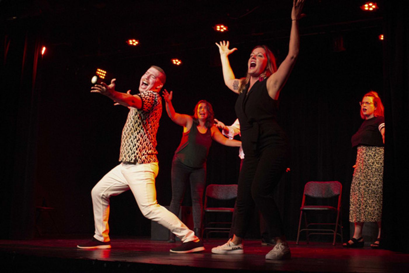 Photo Flash: VERN: OFF-BROADWAY! Opens At The Players Theatre  Image