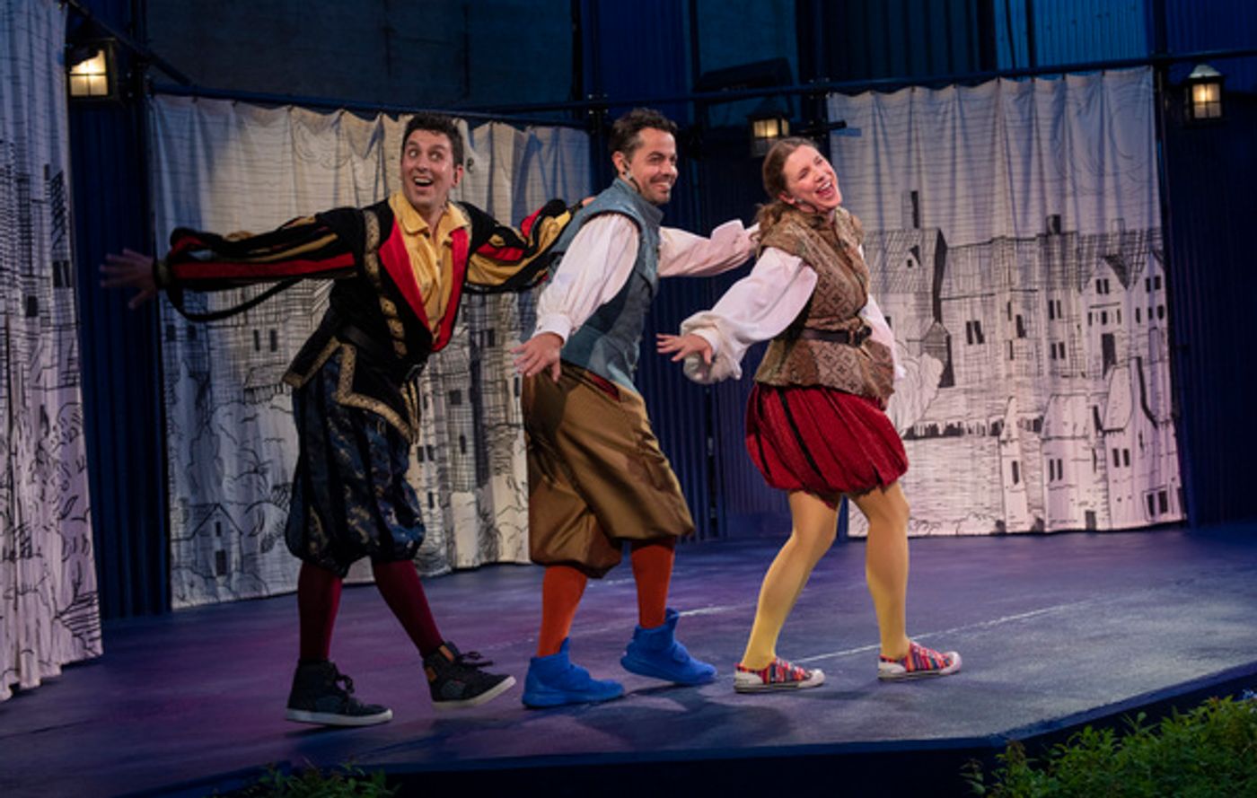 Photo Flash: THE COMPLETE WORKS OF WILLIAM SHAKESPEARE (ABRIDGED) at Northern Stage Photo Flash: THE COMPLETE WORKS OF WILLIAM SHAKESPEARE (ABRIDGED) at Northern Stage Image