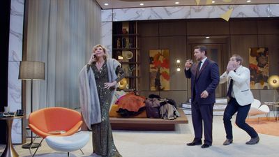 Julie Halston, Zach Shaffer, Doug Harris Photo