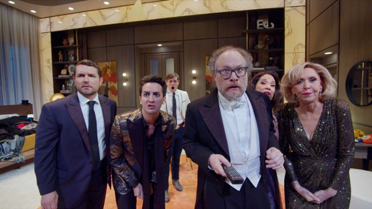 Zach Shaffer, Greg Cuellar, Doug Harris, Andy Grotelueschen, Christine Toy Johnson, and Julie Halston  at 