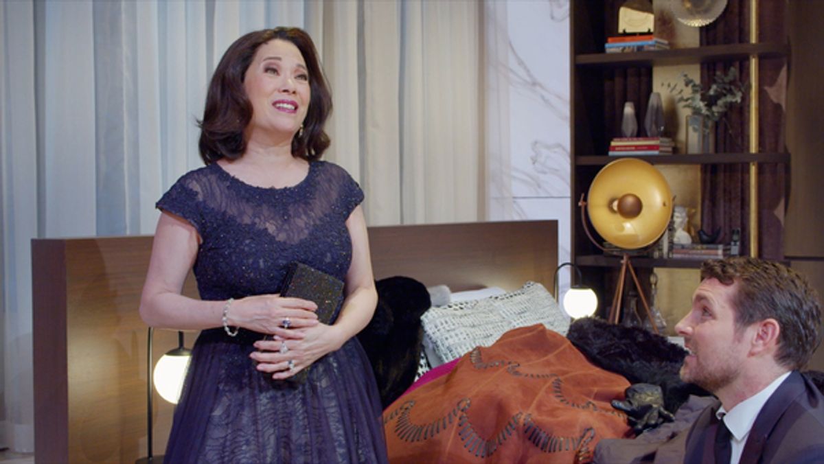 Christine Toy Johnson, Zach Shaffer at 