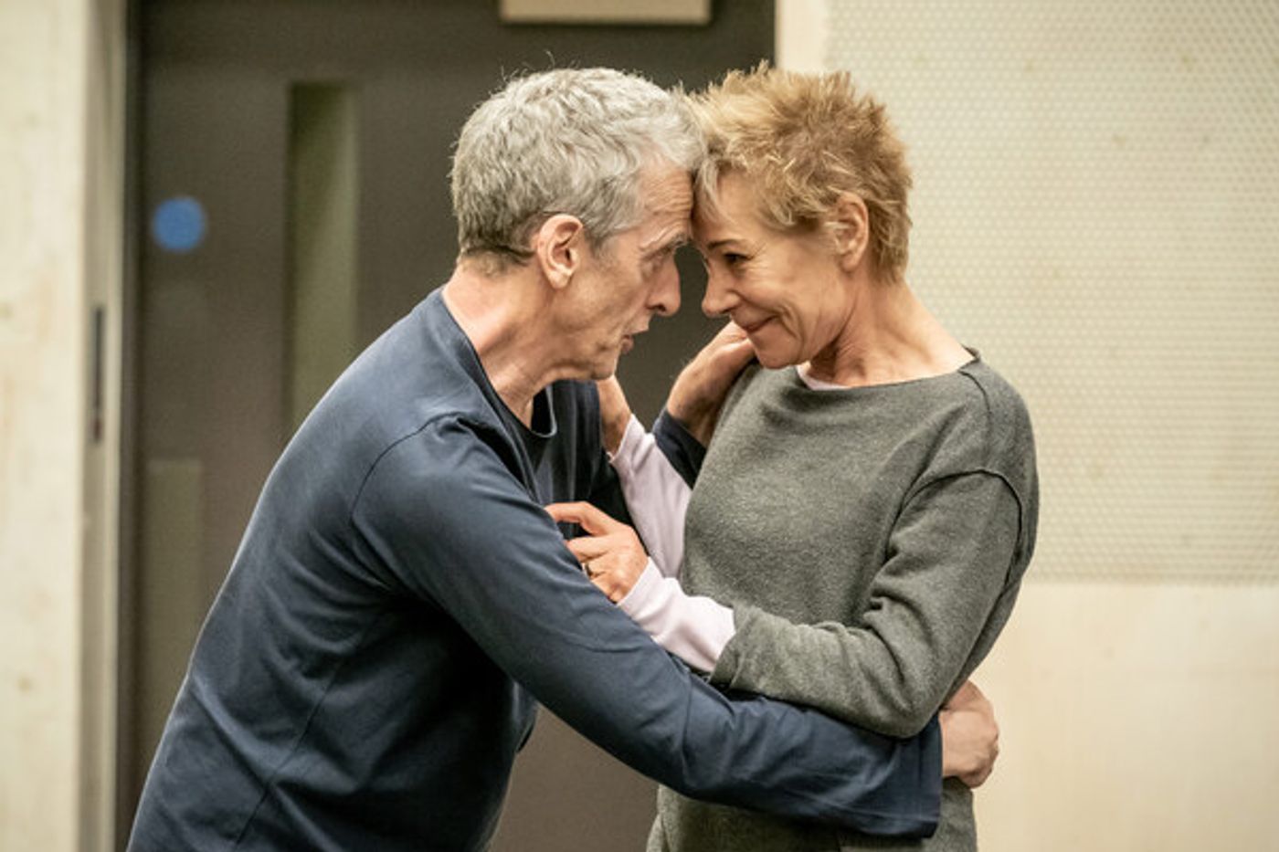 Photo Flash: In Rehearsal For CONSTELLATIONS, With  Zoe Wanamaker and Peter Capaldi  Image