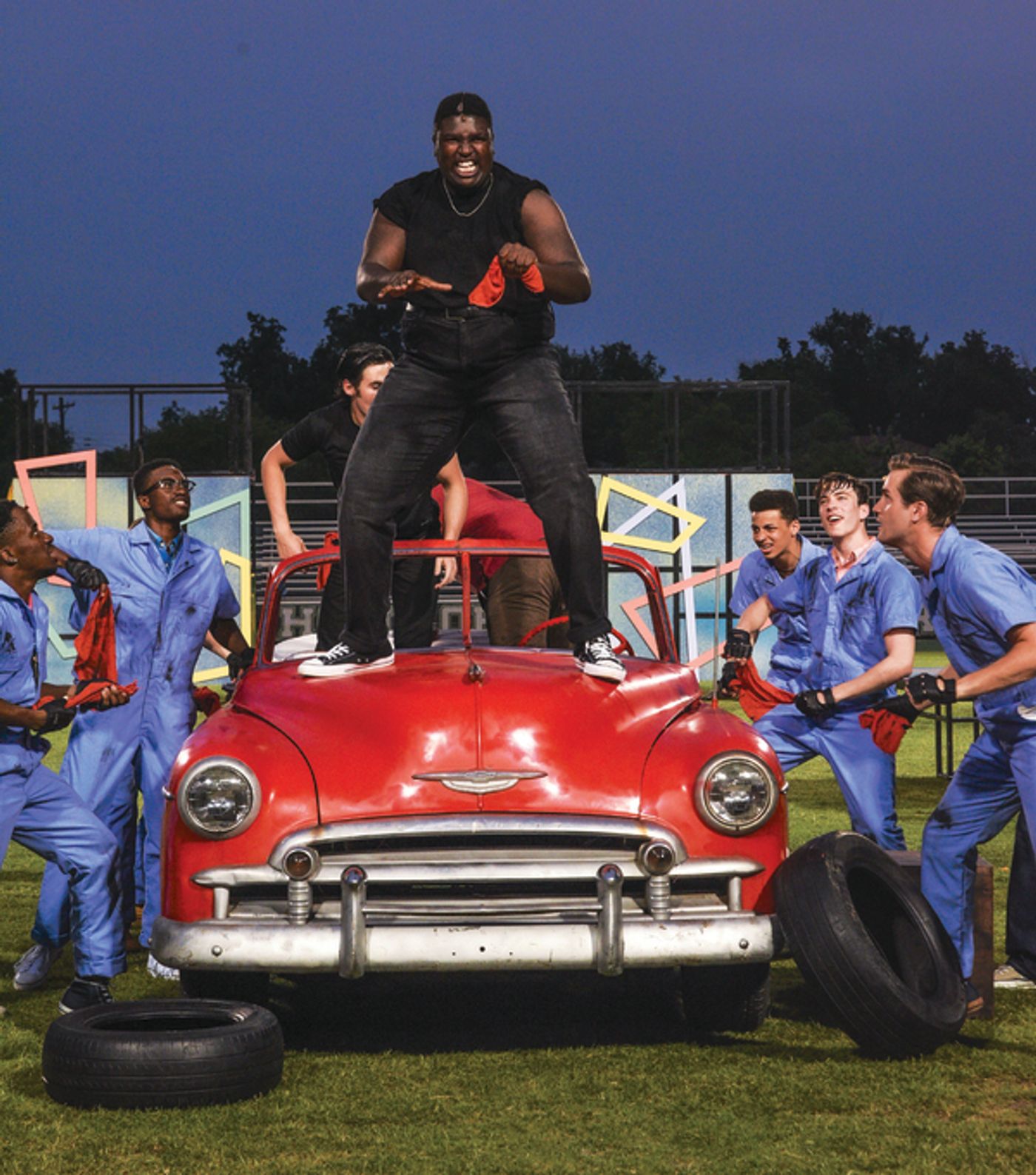 Photo Flash: Outdoor Production of GREASE Opens at Lyric Theatre of Oklahoma Photo Flash: Outdoor Production of GREASE Opens at Lyric Theatre of Oklahoma Image