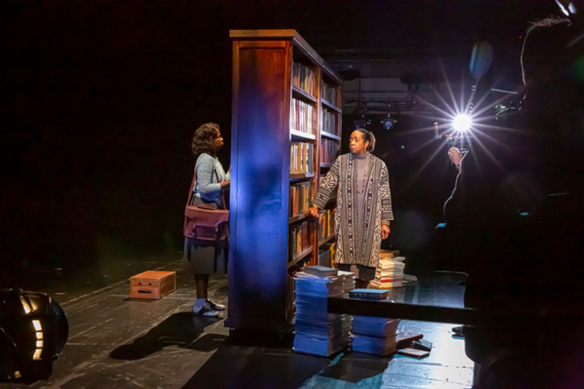 Eunice Woods and Jacqueline Williams at 