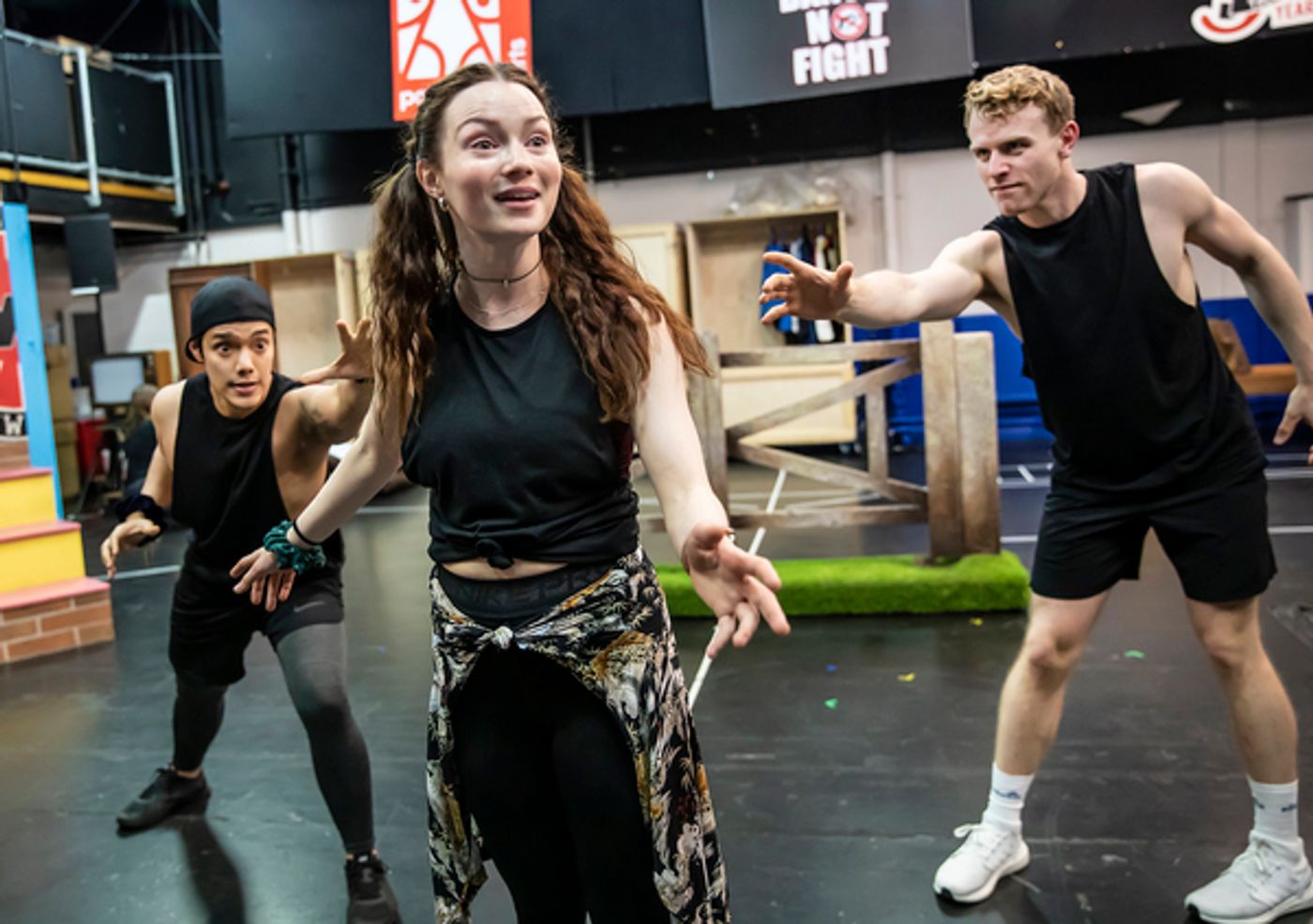 Photo Flash: Inside Rehearsal For HEATHERS in the West End  Image