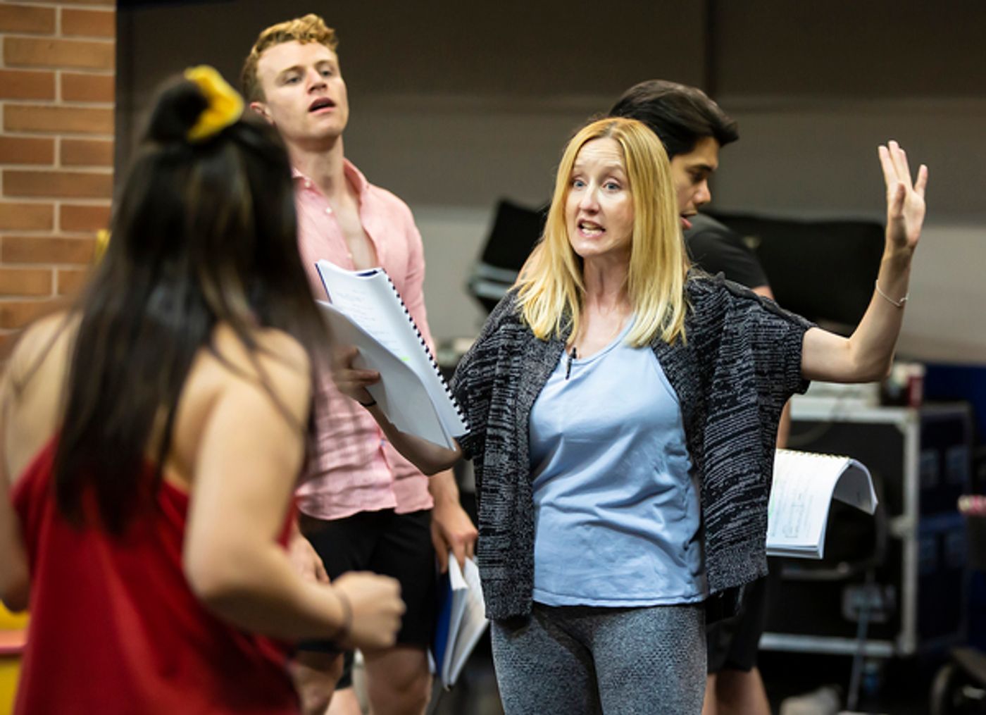 Photo Flash: Inside Rehearsal For HEATHERS in the West End  Image