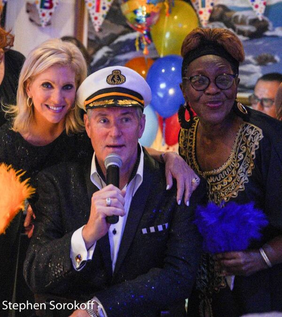 Isanne FIsher, Rob Russell, Avery Sommers at 