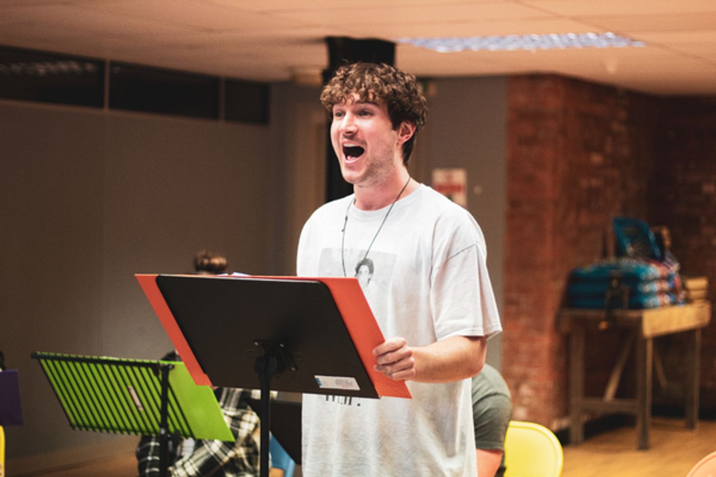 Photo Flash: Inside Rehearsal For FROM HERE at Chiswick Playhouse  Image
