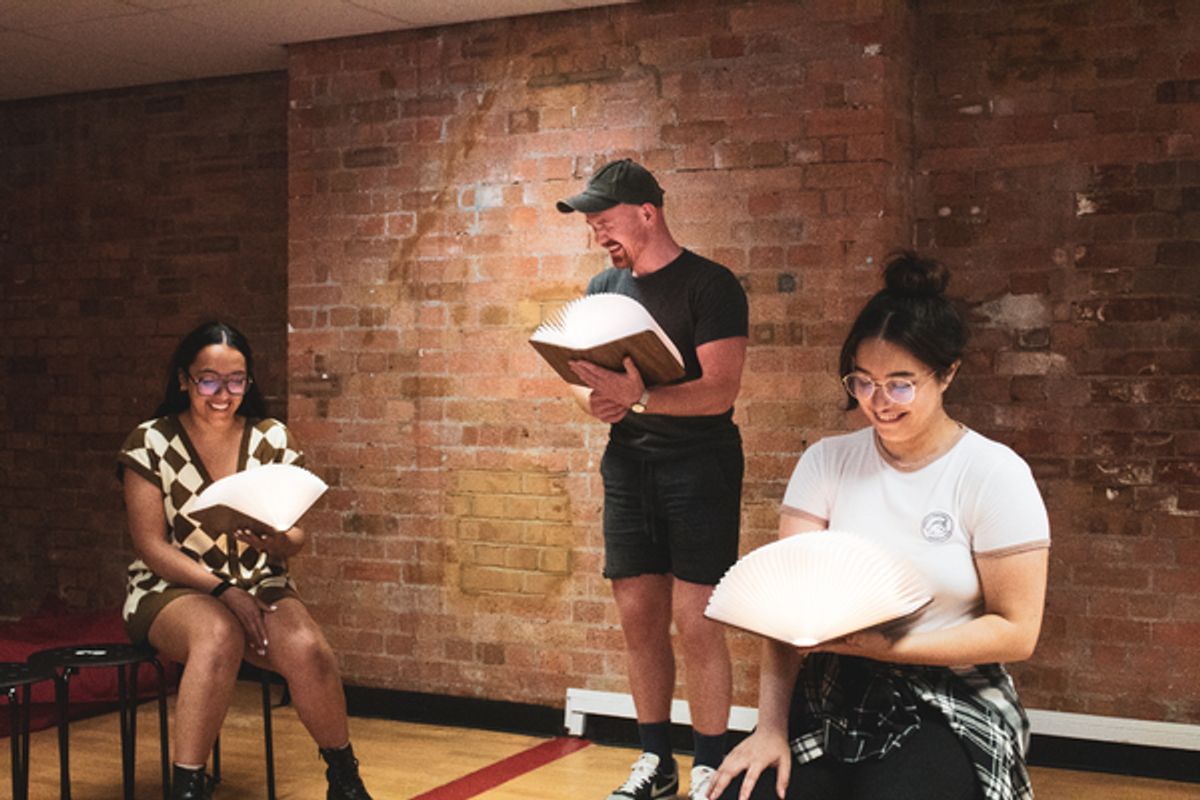 Grace Mouat, Andrew-Patrick Walker, and Nichola Espallardo at 