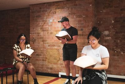 Grace Mouat, Andrew-Patrick Walker, and Nichola Espallardo Photo
