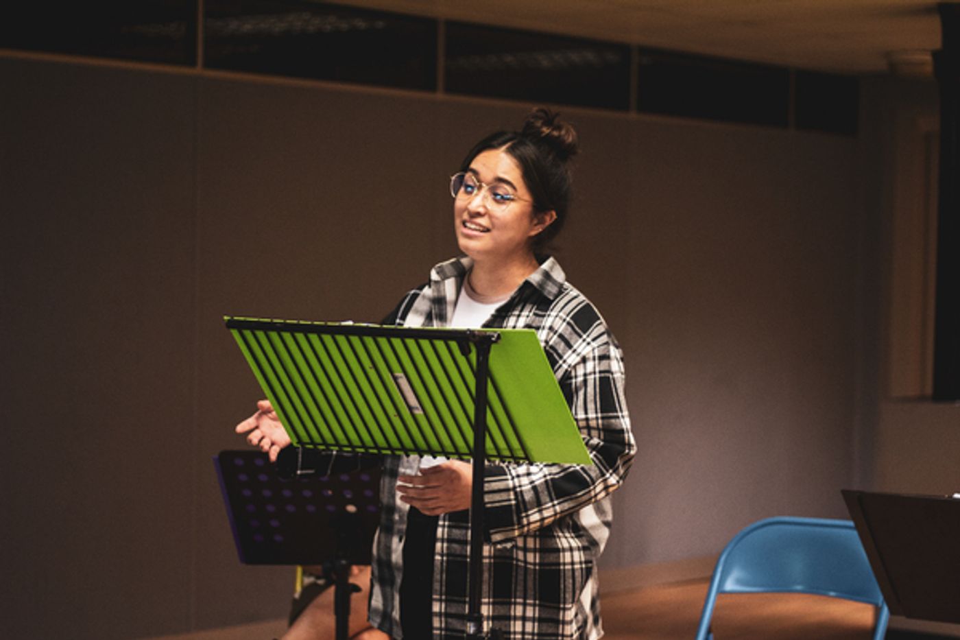 Photo Flash: Inside Rehearsal For FROM HERE at Chiswick Playhouse  Image