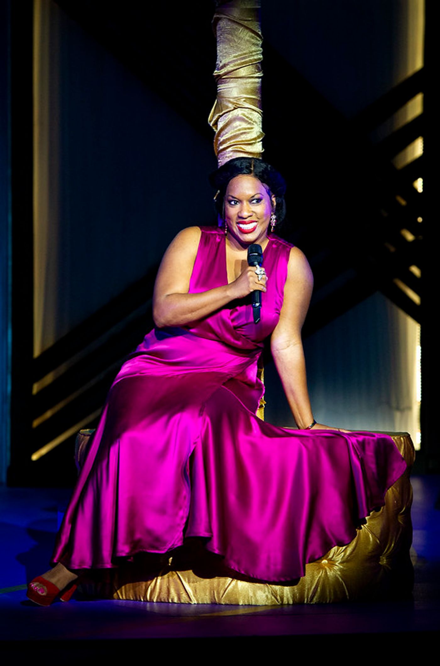 Review: WHO COULD ASK FOR ANYTHING MORE?  at Barrington Stage Company Kicks Off the 2021 Season in Style.  Image