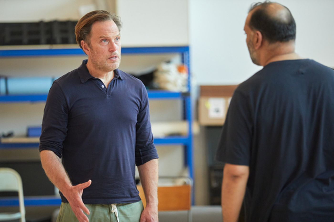 Photo Flash: Go Inside Rehearsals for THE INVISIBLE HAND at Kiln Theatre  Image