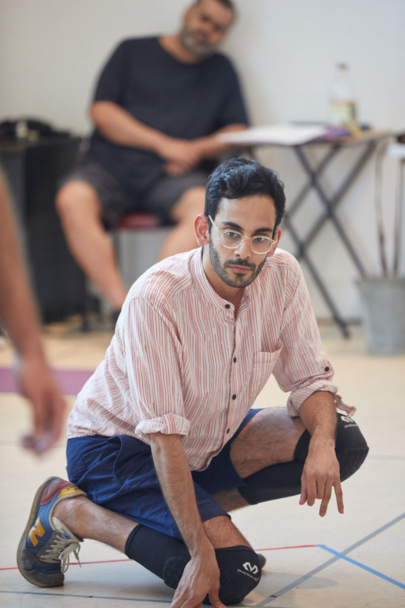 Photo Flash: Go Inside Rehearsals for THE INVISIBLE HAND at Kiln Theatre  Image