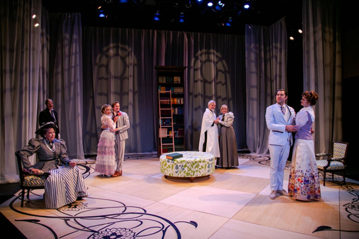 The cast at Harriet Harris, Claire Saunders & More Star in THE IMPORTANCE OF BEING EARNEST at Berkshire Theatre Group