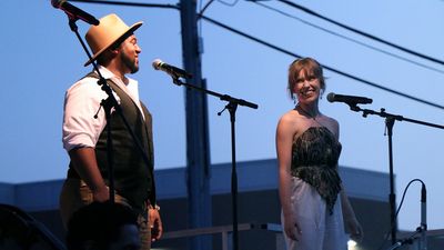 Wesly Anthony Clergé and Haley Gustafson Photo