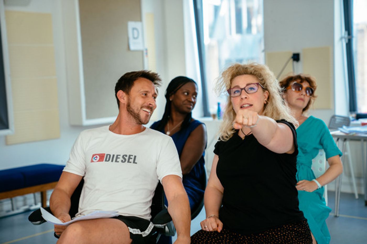 Photo Flash: Inside Rehearsal For LAST EASTER at the Orange Tree Theatre Photo Flash: Inside Rehearsal For LAST EASTER at the Orange Tree Theatre Image