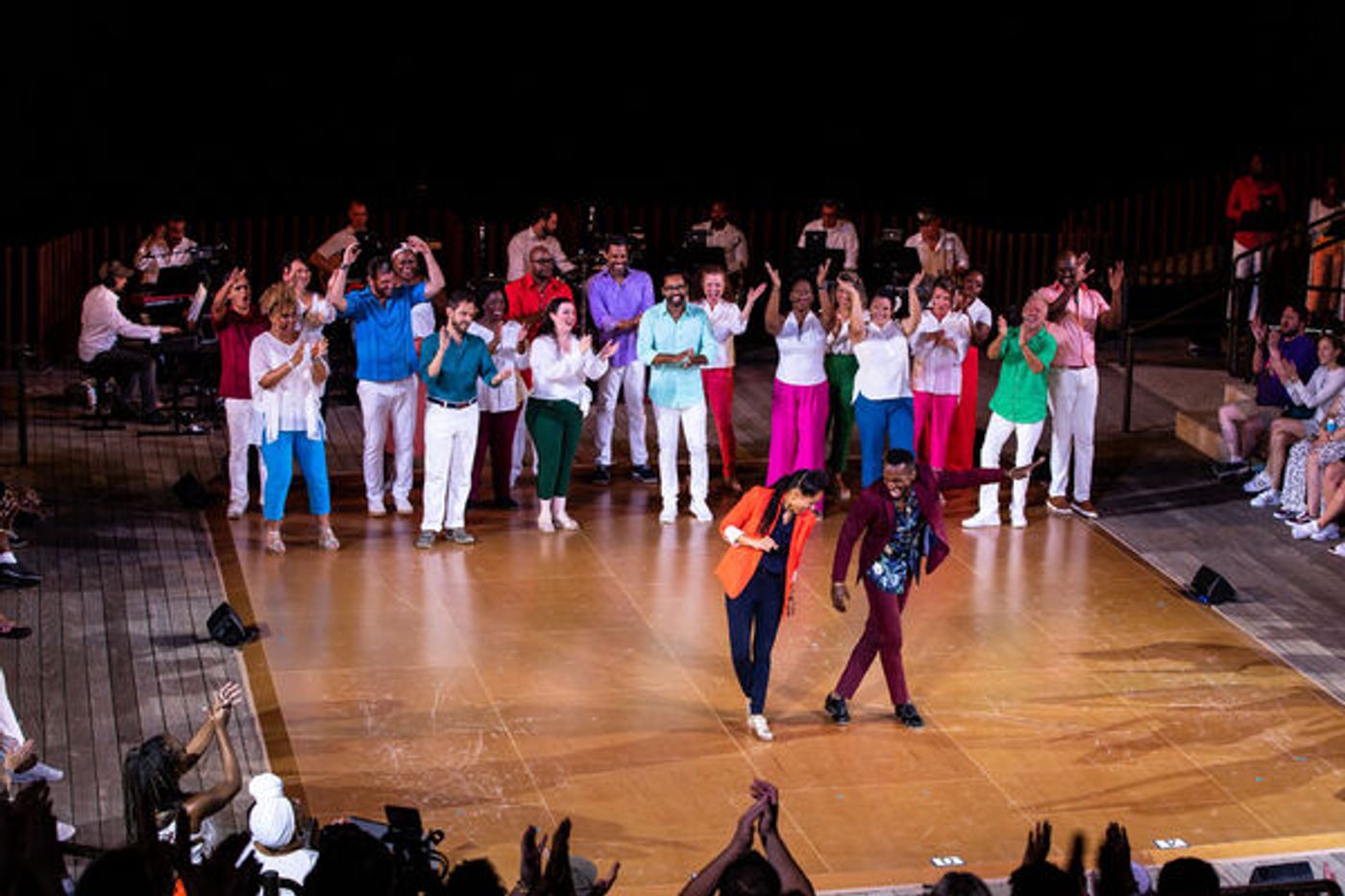 Photo Flash: See Norm Lewis, Jennifer Nettles, Phylicia Rashad & More at Broadway Inspirational Voices' Little Island Concert  Image