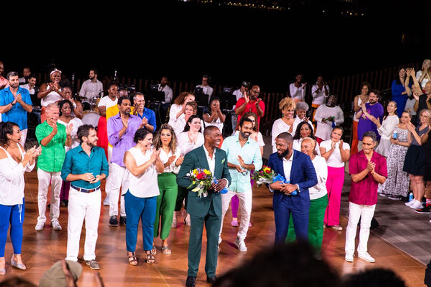 Photo Flash: See Norm Lewis, Jennifer Nettles, Phylicia Rashad & More at Broadway Inspirational Voices' Little Island Concert  Image