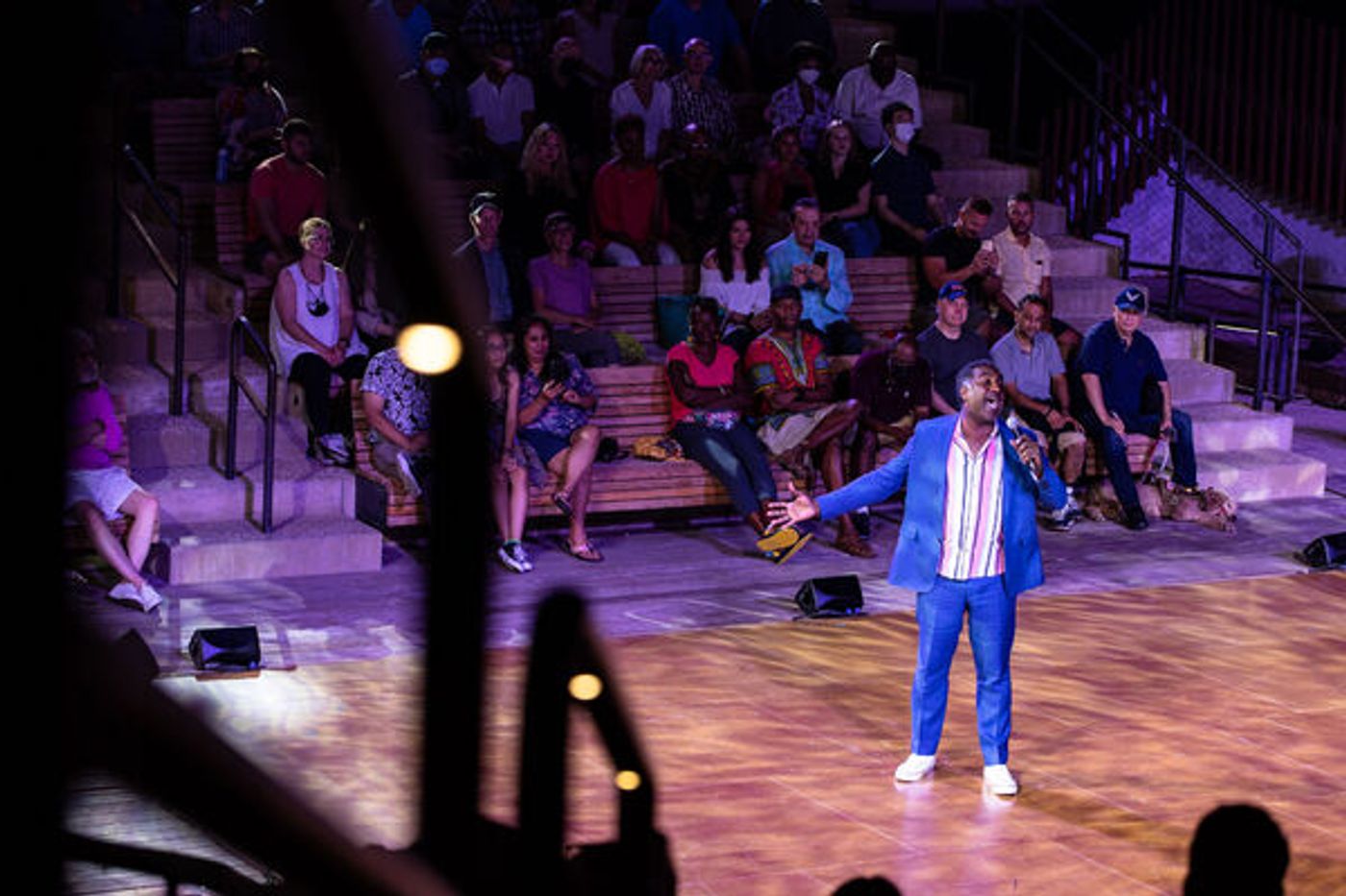 Photo Flash: See Norm Lewis, Jennifer Nettles, Phylicia Rashad & More at Broadway Inspirational Voices' Little Island Concert  Image