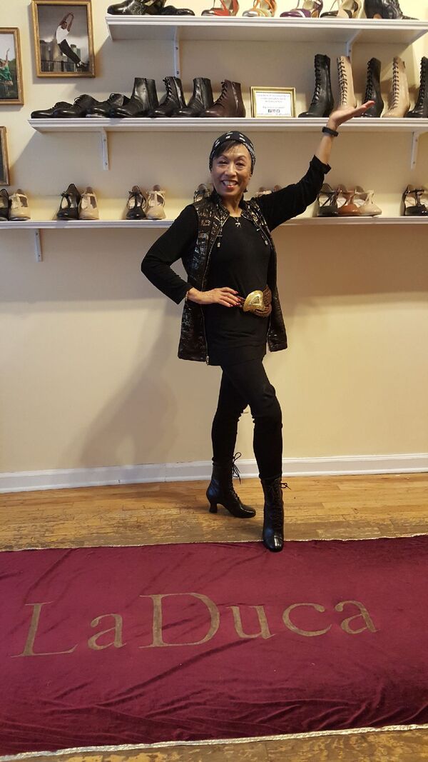 Time's Running Out to Order Baayork Lee's THE ONE Dance Shoe, Created by Phil LaDuca Time's Running Out to Order Baayork Lee's THE ONE Dance Shoe, Created by Phil LaDuca Image