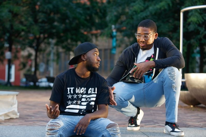 Interview: Ozzie Jones, Jared Chichester, Davon Johnson, And David Pica of PASS OVER at Theatre Exile And Theatre In The X  Image