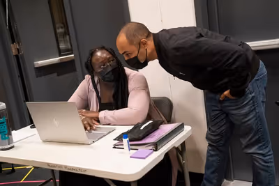Jocelyn Bioh and Saheem Ali  Photo