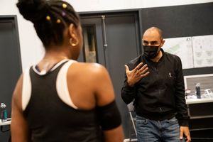 Pascale Armand and Saheem Ali @ BroadwayWorld Pascale Armand and Saheem Ali Photo