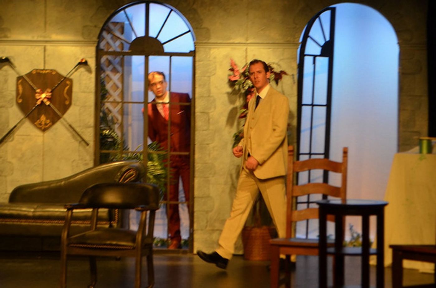 Photo Flash: Agatha Christie's MURDER ON THE LINKS Opens Off-Broadway Photo Flash: Agatha Christie's MURDER ON THE LINKS Opens Off-Broadway Image