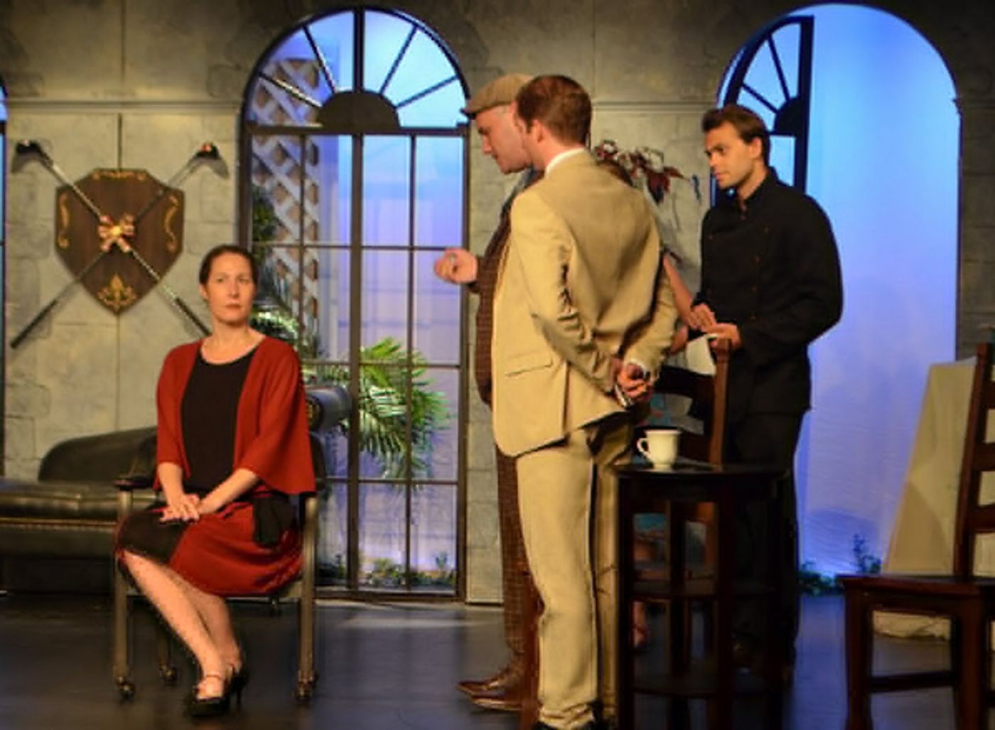 Photo Flash: Agatha Christie's MURDER ON THE LINKS Opens Off-Broadway Photo Flash: Agatha Christie's MURDER ON THE LINKS Opens Off-Broadway Image