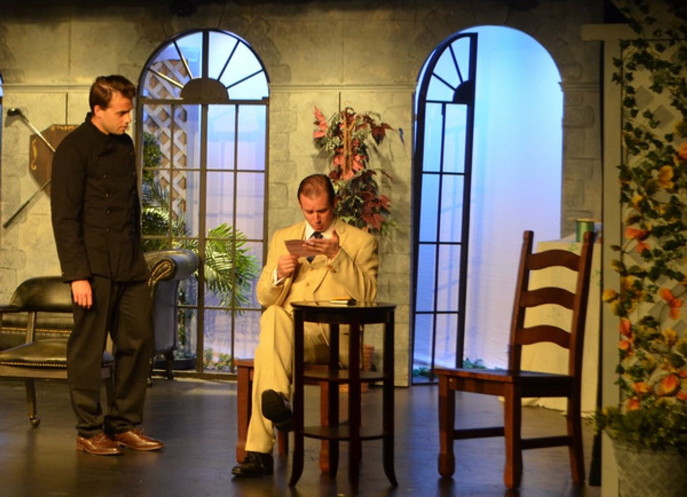 Photo Flash: Agatha Christie's MURDER ON THE LINKS Opens Off-Broadway Photo Flash: Agatha Christie's MURDER ON THE LINKS Opens Off-Broadway Image