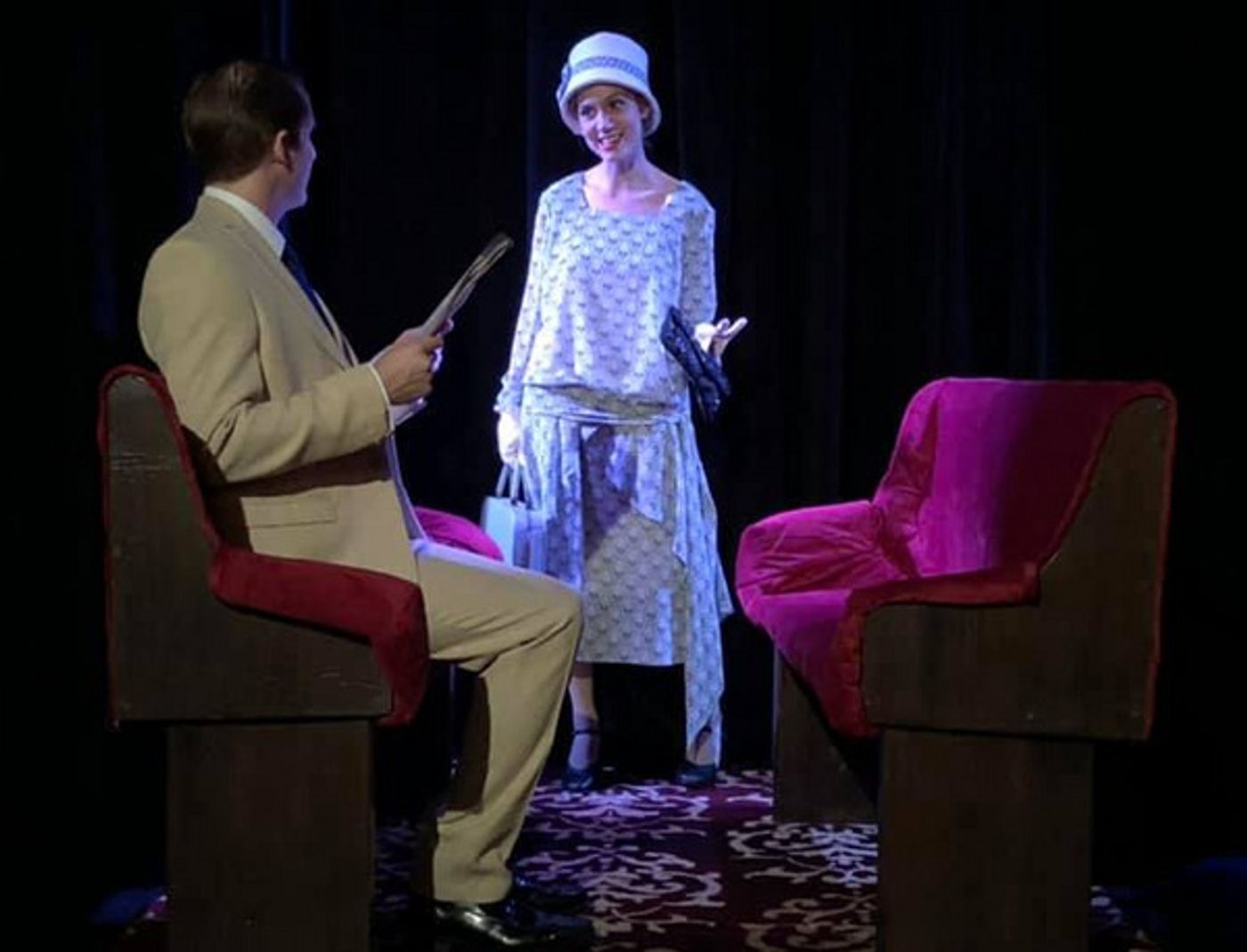 Photo Flash: Agatha Christie's MURDER ON THE LINKS Opens Off-Broadway Photo Flash: Agatha Christie's MURDER ON THE LINKS Opens Off-Broadway Image