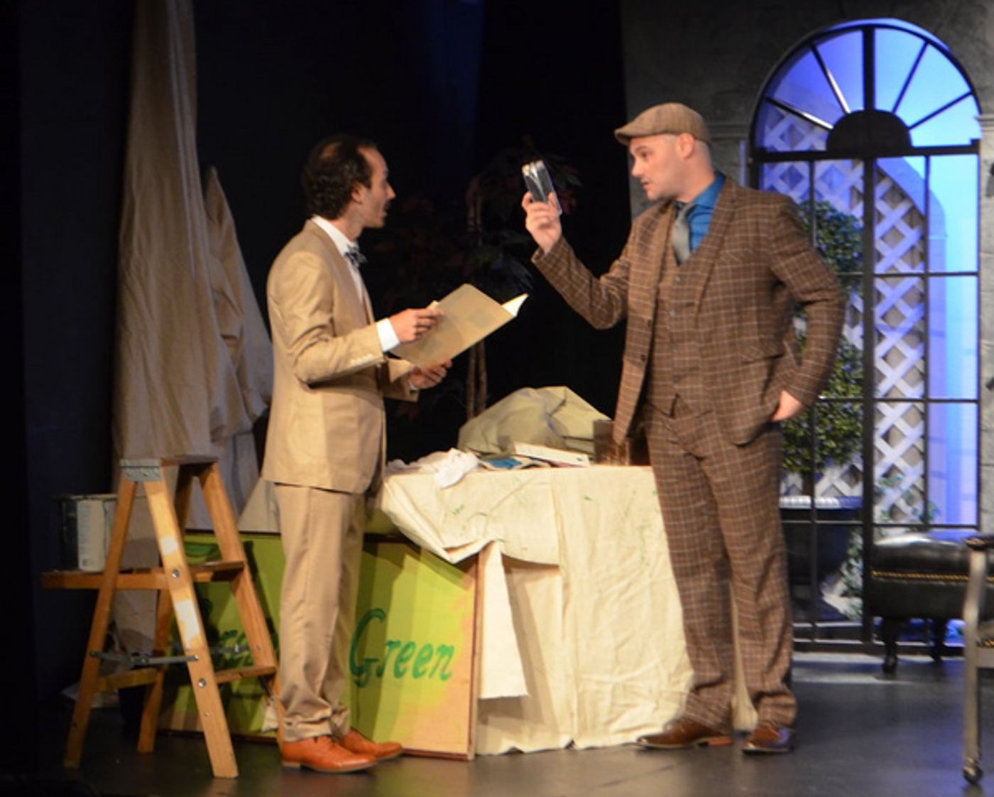 Photo Flash: Agatha Christie's MURDER ON THE LINKS Opens Off-Broadway Photo Flash: Agatha Christie's MURDER ON THE LINKS Opens Off-Broadway Image