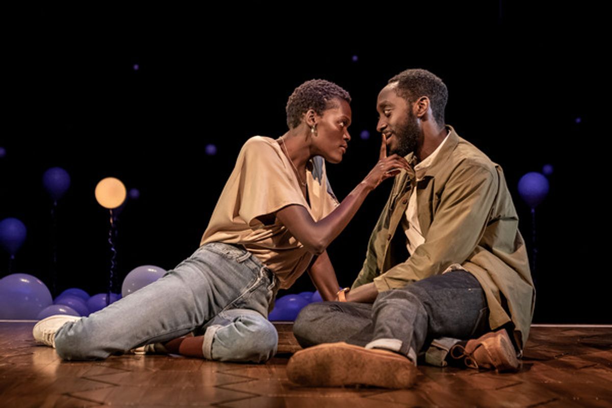 Sheila Atim and Ivanno Jeremiah at 