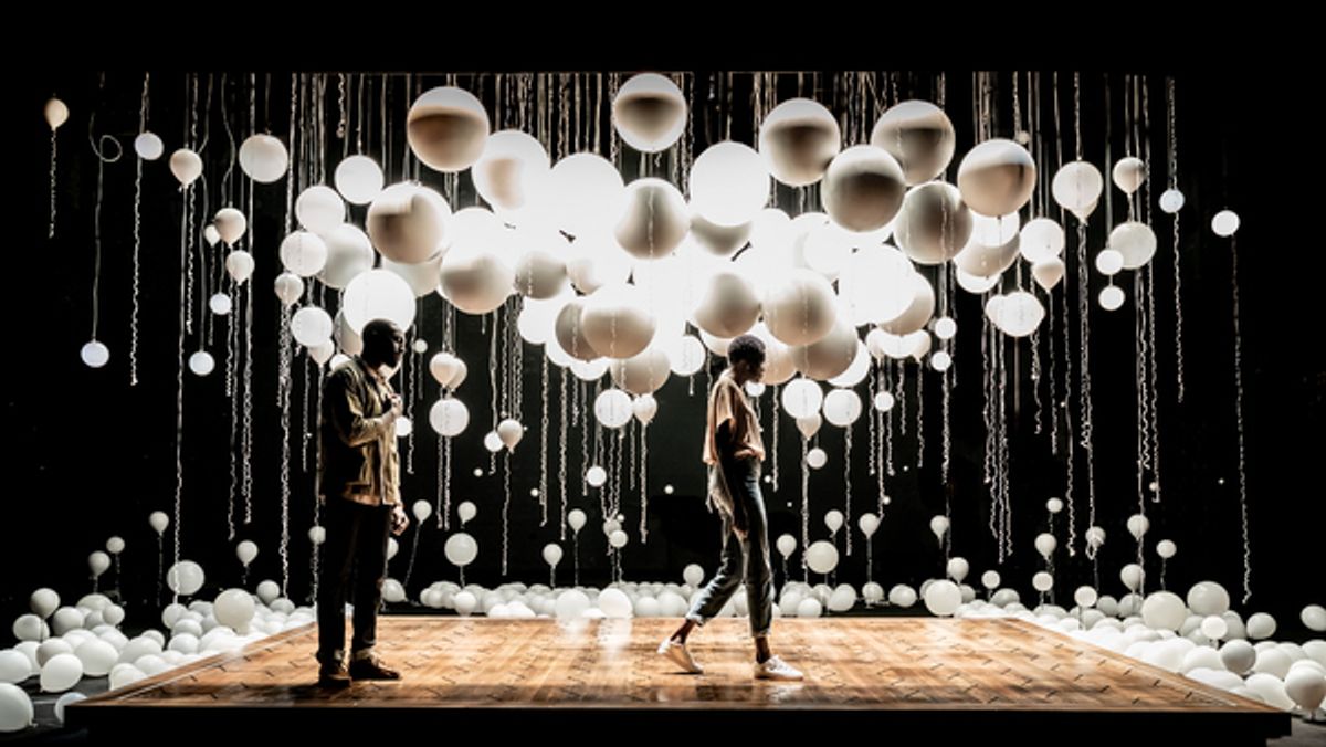 Sheila Atim and Ivanno Jeremiah at 