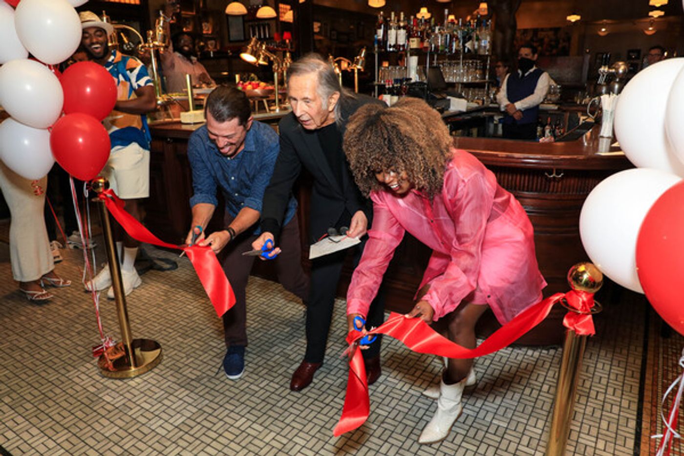 Photo Flash: See Adrienne Warren, Miguel Cervantes, Jelani Alladin & More at the Reopening of Bond 45  Image