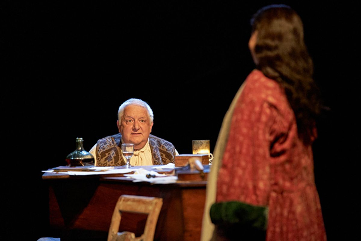 Simon Russell Beale and Pandora Colin  at 