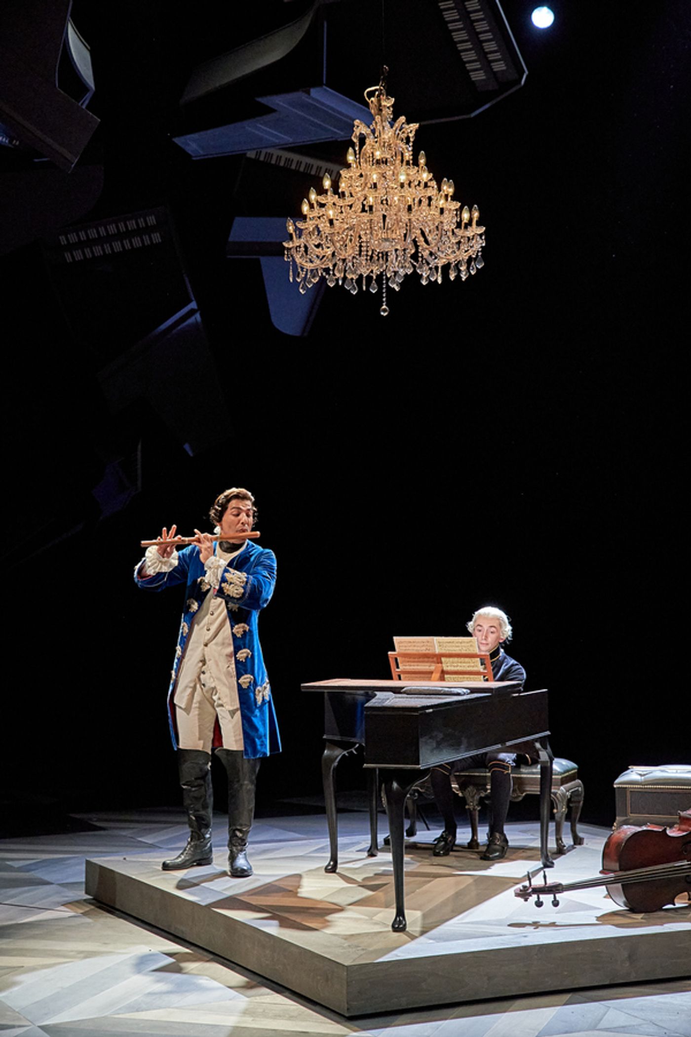 Photo Flash: Get a First Look at the World Premiere of BACH & SONS at the Bridge Theatre  Image