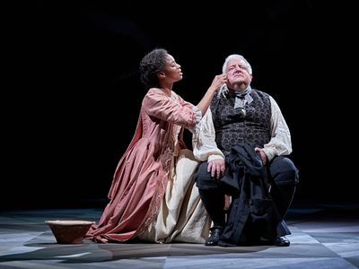 Racheal Ofori, Simon Russell Beale  Photo