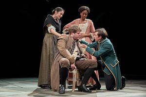 Ruth Lass, Douggie McMeekin, Racheal Ofori, Samuel Blenkin  Photo