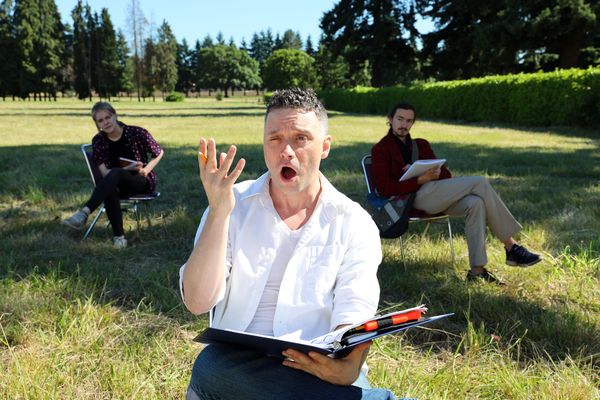 Ruth Alexander, Clyde Berry, Xander Marvin  Photo