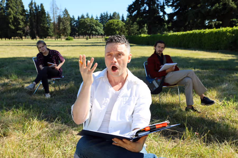Photo Flash: Metropolitan Performing Arts in Rehearsal for LOVE'S LABOUR'S LOST Image
