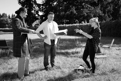 Ruth Alexander, Clyde Berry, Xander Marvin  Photo